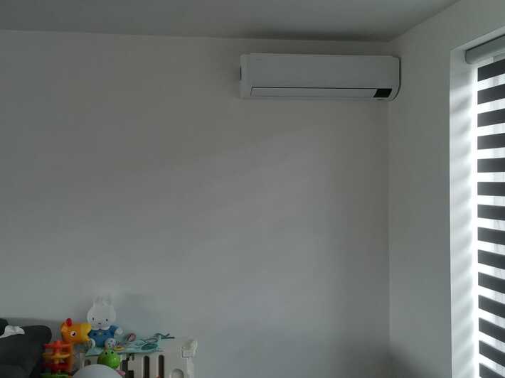 Realisatie Samsung multisplit aircowarmtepomp met 5 binnenunits Wind Free Comfort KLuisdreef te Denderleeuw