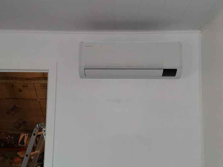 Realisatie Samsung multisplit aircowarmtepomp met 5 binnenunits Wind Free Comfort KLuisdreef te Denderleeuw
