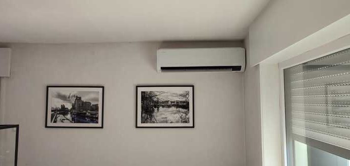 Realisatie Samsung multi split aircowarmtepomp met 4 binnenunits Wind Free Comfort te Herzele
