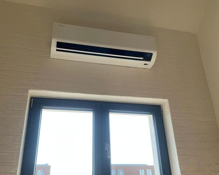 Realisatie Samsung multisplit airco/warmtepomp met 3 binnenunits CEBU + Wind Free Comfort & Elite te Gent