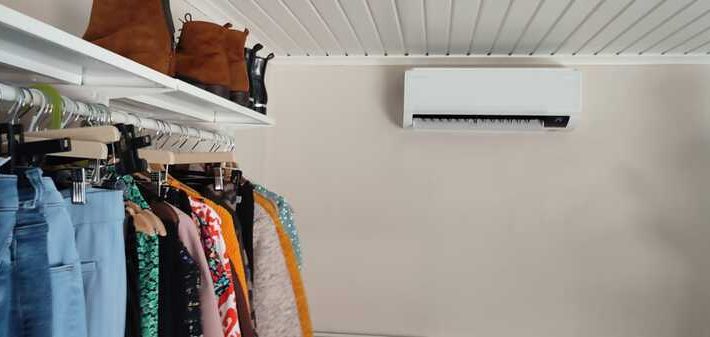 Realisatie Samsung multisplit aircowarmtepomp met 2 binnenunits Wind-Free Comfort te Ledeberg