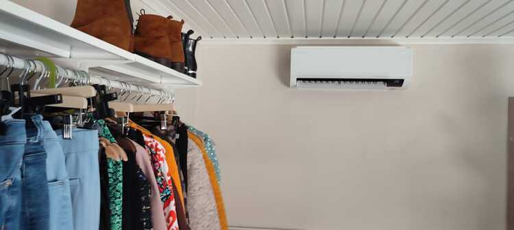 Realisatie Samsung multisplit airco/warmtepomp met 2 binnenunits  Wind-Free Comfort  te Ledeberg