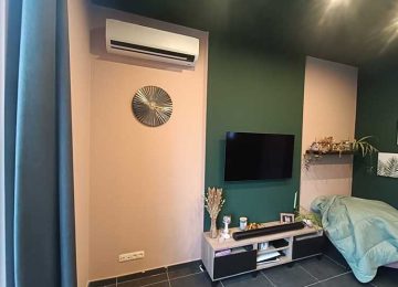 Realisatie Samsung multisplit airco/warmtepomp met 4 binnenunits te Oordegem