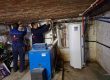 Realisatie Samsung multisplit airco/warmtepomp met 2 binnenunits en warmtepompboiler VIESSMANN vitocal 060A te Erpe-Mere