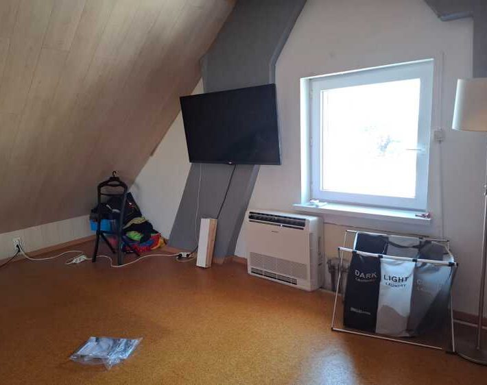 Realisatie Samsung multisplit aircowarmtepomp met 2 binnenunits en warmtepompboiler VIESSMANN vitocal 060A te Erpe-Mere