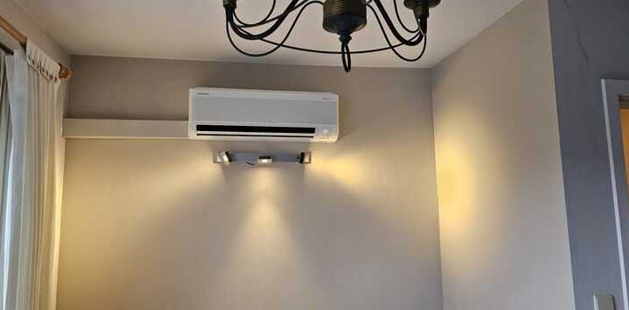 Realisatie Samsung multisplit aircowarmtepomp met 4 binnenunits te Sint-Lievems-Houtem