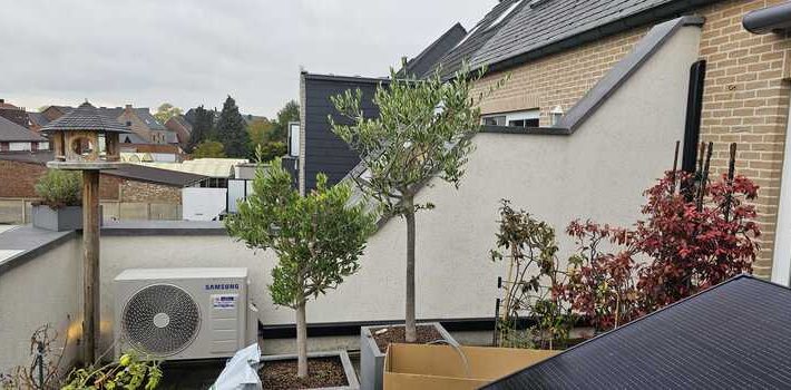 Realisatie Samsung multisplit aircowarmtepomp met 4 binnenunits te Sint-Lievems-Houtem