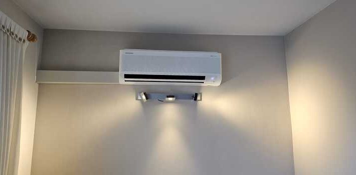 Realisatie Samsung multisplit aircowarmtepomp met 4 binnenunits te Sint-Lievems-Houtem