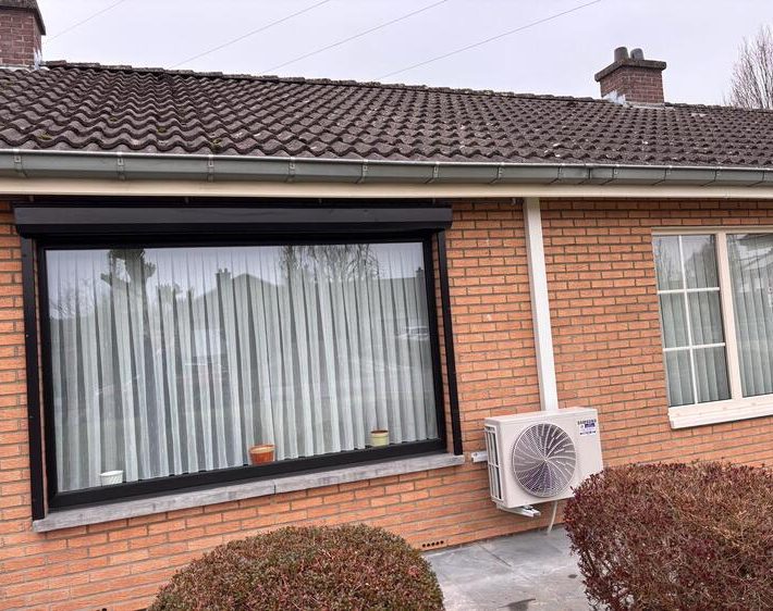 Realisatie Samsung single split aircowarmtepomp te Denderleeuw (2)