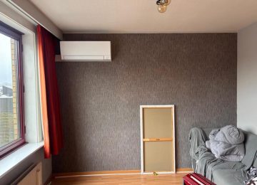Realisatie Mitsubishi multisplit airco/warmtepomp met 2 binnenunits te Lede