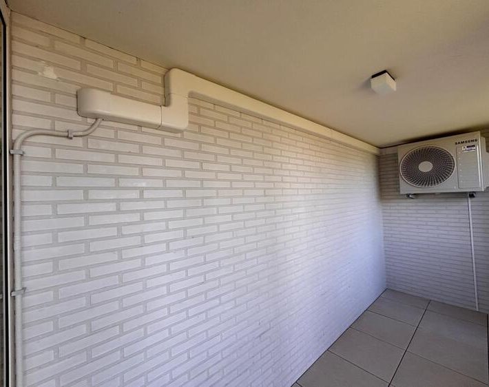 Realisatie Samsung multisplit aircowarmtepomp met 2 binnenunits Wind Free Comfort te Zwijnaarde