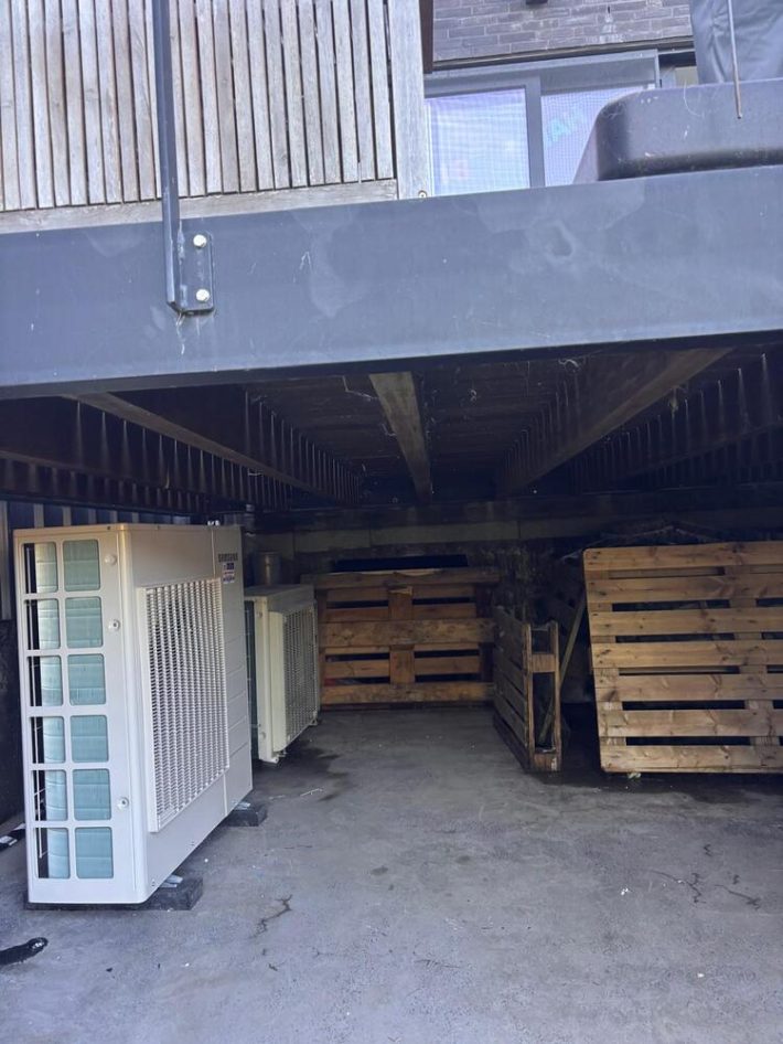 Realisatie Samsung multisplit aircowarmtepomp met 5 binnenunits Wind Free Comfort te Wetteren